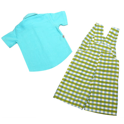 Peppy Dungaree Set For Boy
