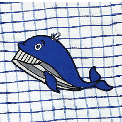 Blue Whale Checkered Co-ord Set