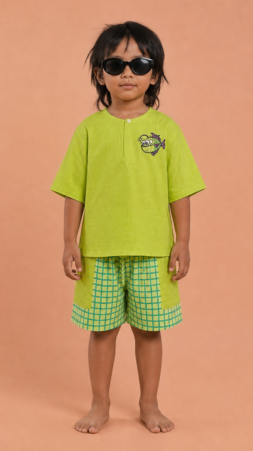 Green Giggles Play Co-ord Set