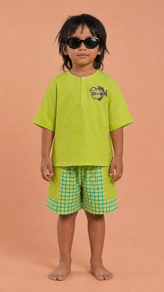 Green Giggles Play Co-ord Set