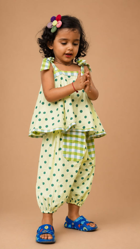 Lime Sprinkle Playday Co-ord Set