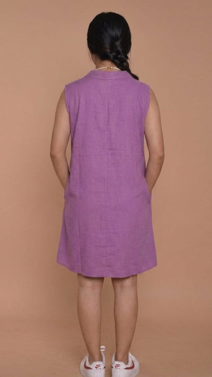 Lavender Ease Shift Dress