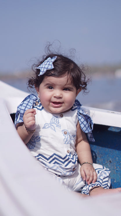 Little Wave Wanderer Baby Jumpsuit