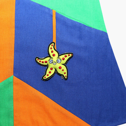 Tropical  Starfish A-Line Dress