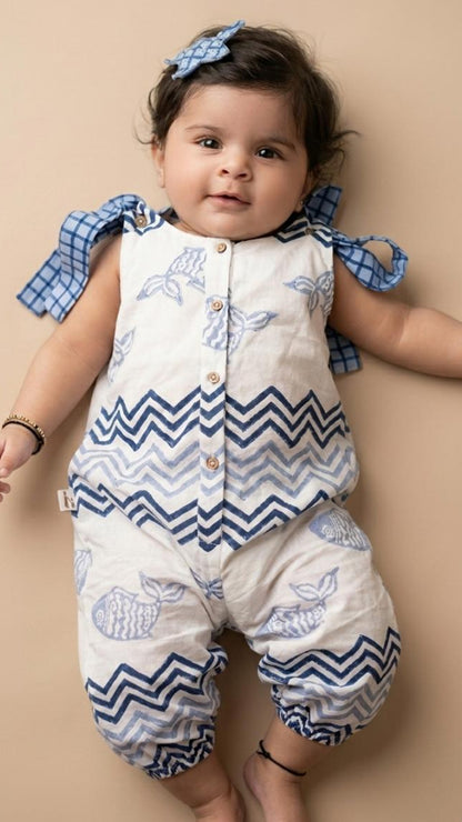 Little Wave Wanderer Baby Jumpsuit