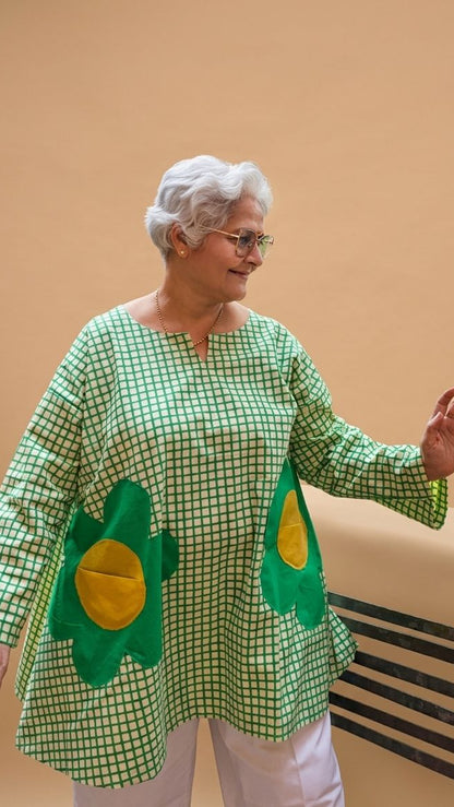 Flower Power Oversize Tunic