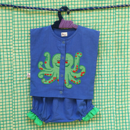 Octopi Blue Co-ord set