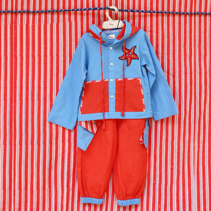 Starfish Adventure Hoodie Co-ord Set