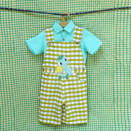 Peppy Dungaree Set For Boy
