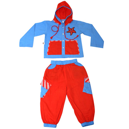 Starfish Adventure Hoodie Co-ord Set