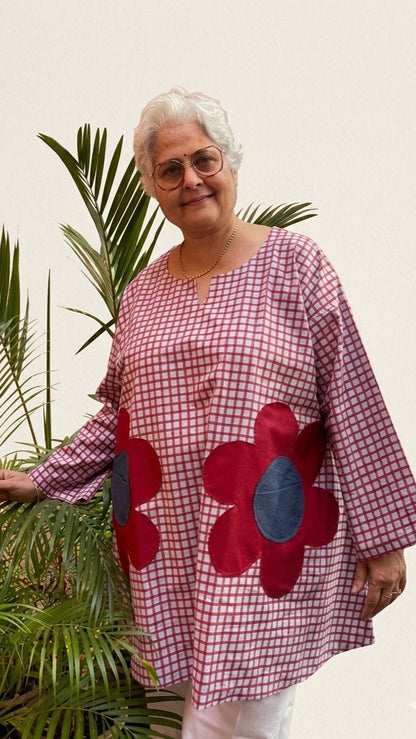 Flower Power Oversize Tunic