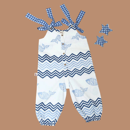 Little Wave Wanderer Baby Jumpsuit