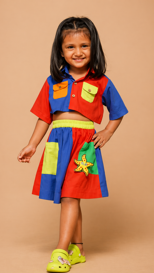 Kooky Co-Ord Set For Girl