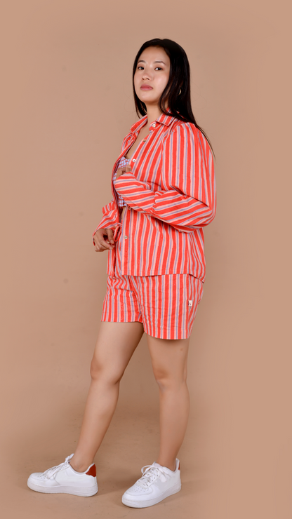 ANNA 3pc Shirts set with bustier