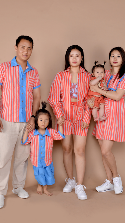 ANNA 3pc Shirts set with bustier