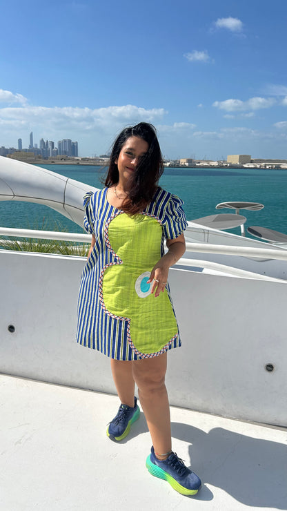 Island Ripple Shift Dress