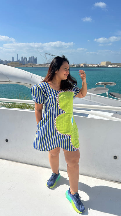 Island Ripple Shift Dress