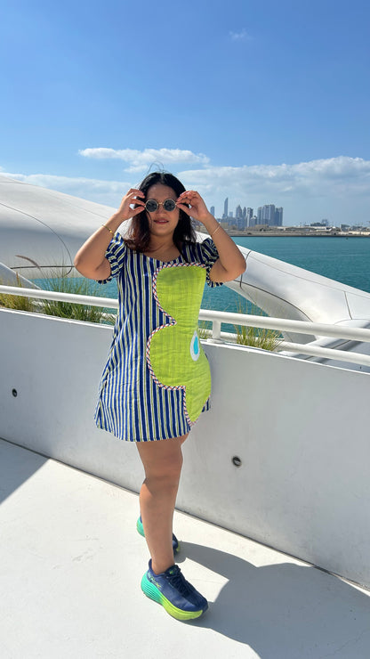 Island Ripple Shift Dress