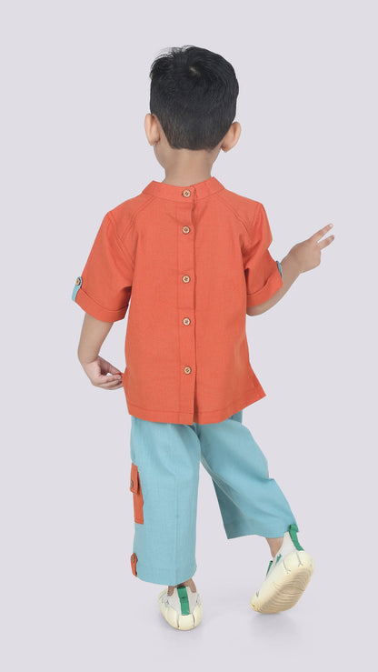 Nemo Top & Cargo Pants Set