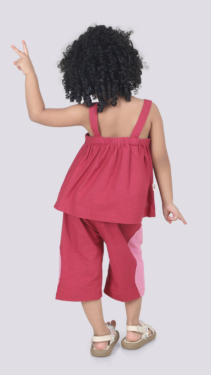 Tia Strappy Top & Culotte Set