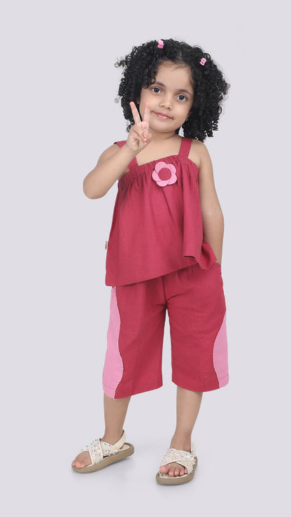 Tia Strappy Top & Culotte Set