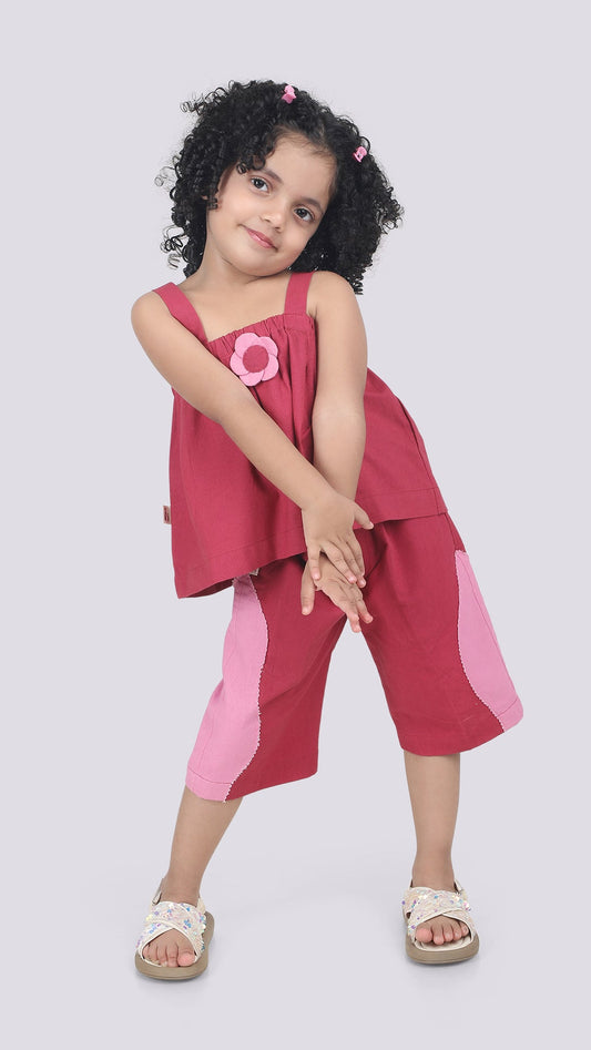 Tia Strappy Top & Culotte Set