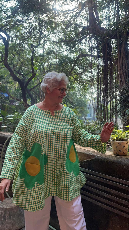 Flower Power Oversize Tunic