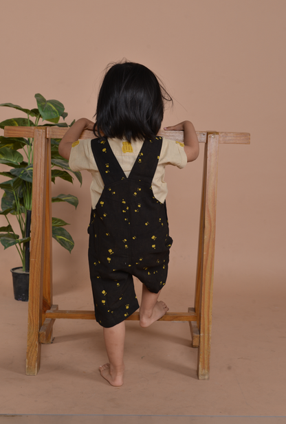 Urban Jungle Lion Dungaree Set