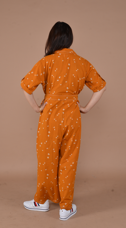 Amber Harvest Utility Jumpsuit