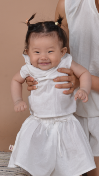 Rainbow Ribbon Two-Piece Set