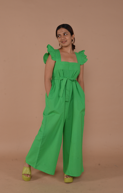 Pop Green Jumpsuit