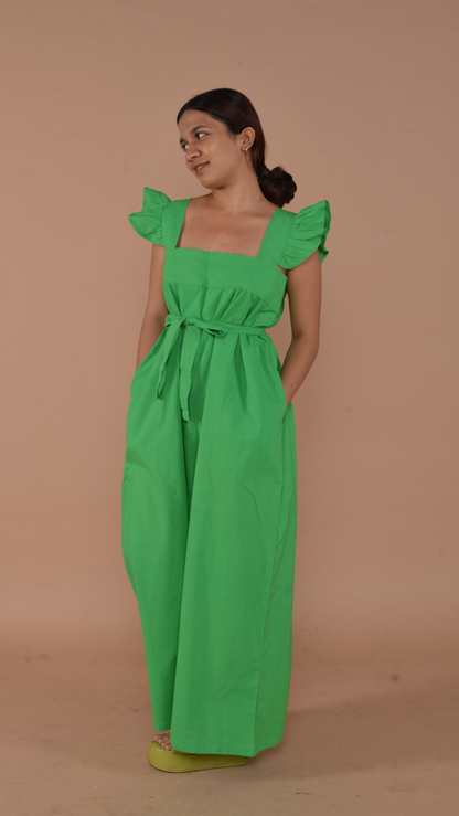 Pop Green Jumpsuit