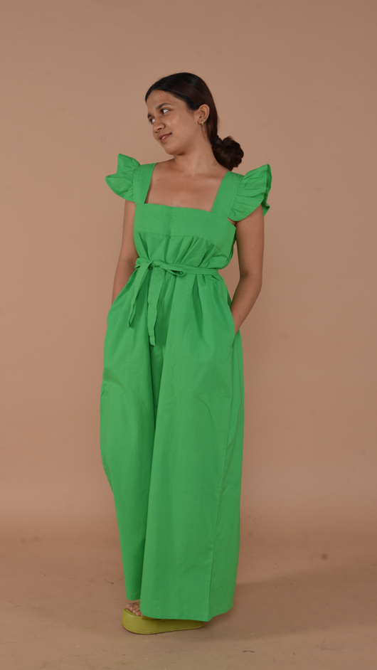 Pop Green Jumpsuit