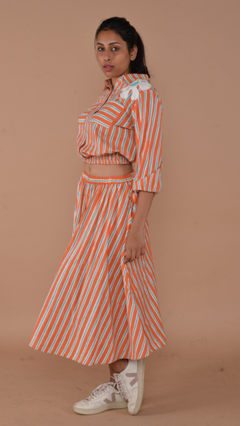 Daisy Striped Co-ord Set