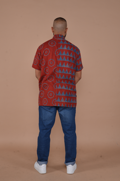The Geometric Button-Down Shirt