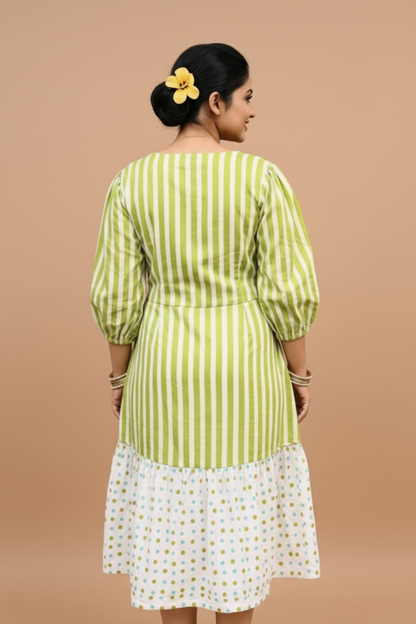 Tropical Charm Midi Dress