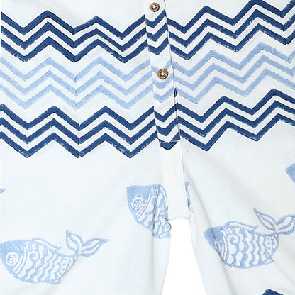 Little Wave Wanderer Baby Jumpsuit