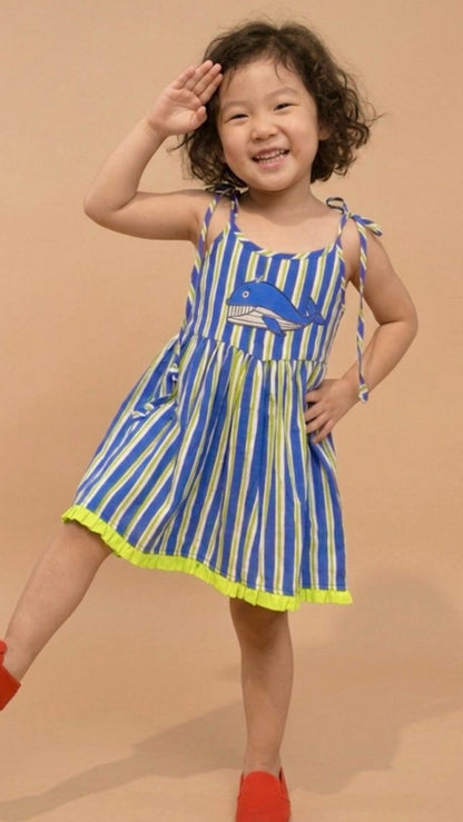 Marine Whale Sundress