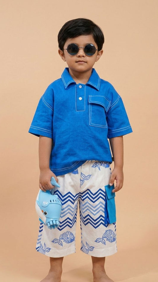 Blue Tide Explorer Co-ord Set