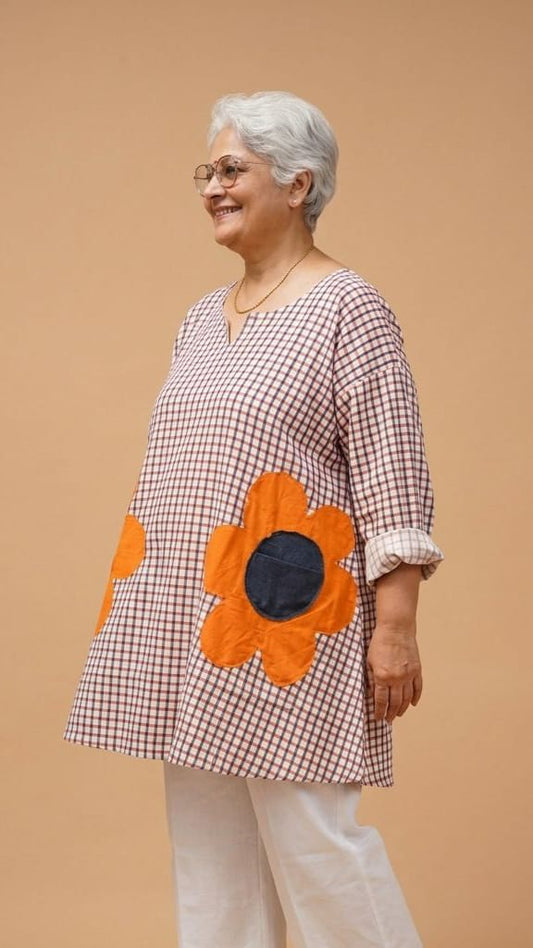 Flower Power Oversize Tunic