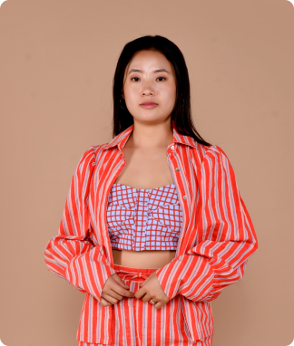 ANNA 3pc Shirts set with bustier