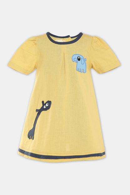 Sunny Safari Elephant Dress