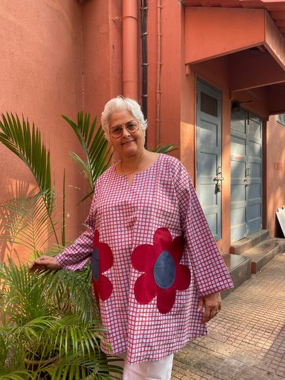 Flower Power Oversize Tunic