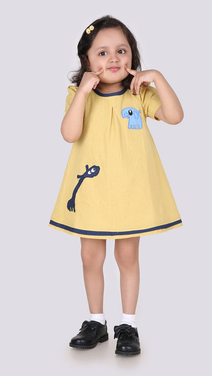 Sunny Safari Elephant Dress