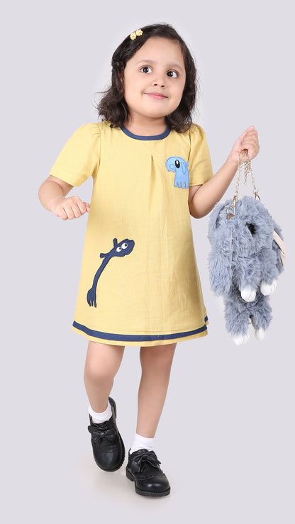 Sunny Safari Elephant Dress
