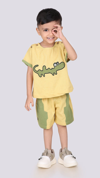Croc co-ord set.
