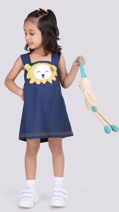 Leo blue Dress