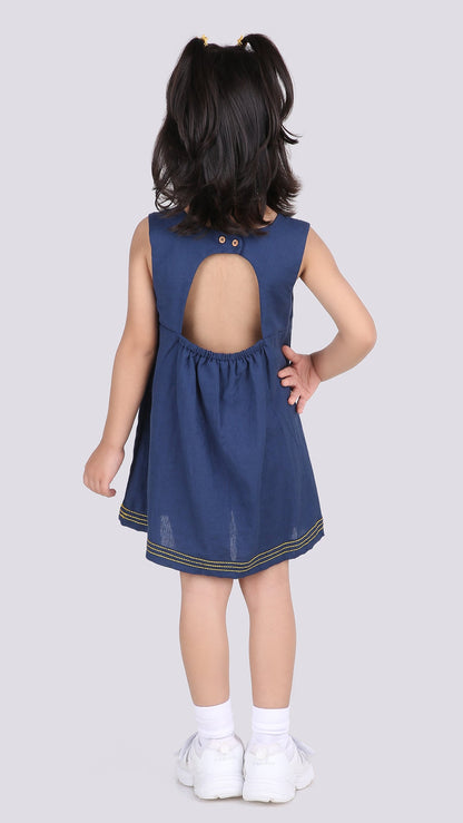 Leo blue Dress
