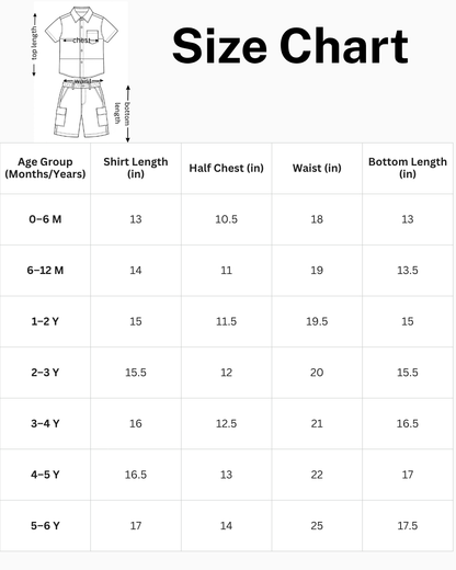 Kai Shirt & Cargo Shorts Set