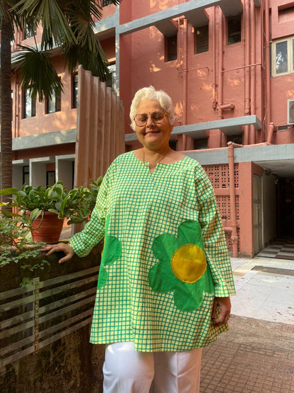 Flower Power Oversize Tunic